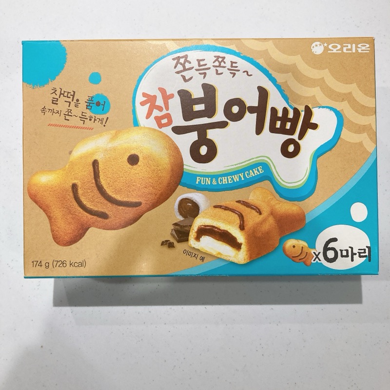 韓国のタイ焼きケーキ