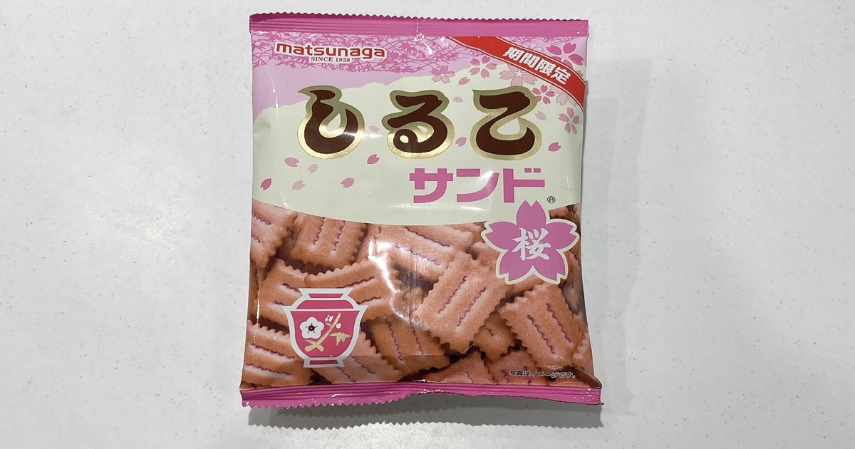 しるこサンドの桜味