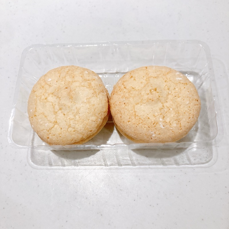 レーズンバター入りダックワーズサンド