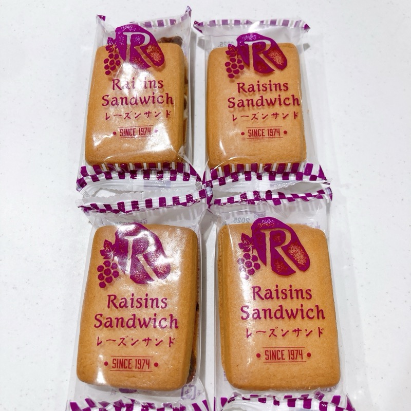 スリースターのレーズンサンド