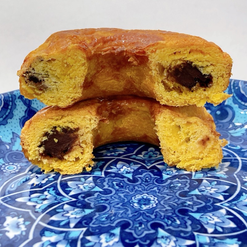 魔法のチョコパイリングのパンプキン味