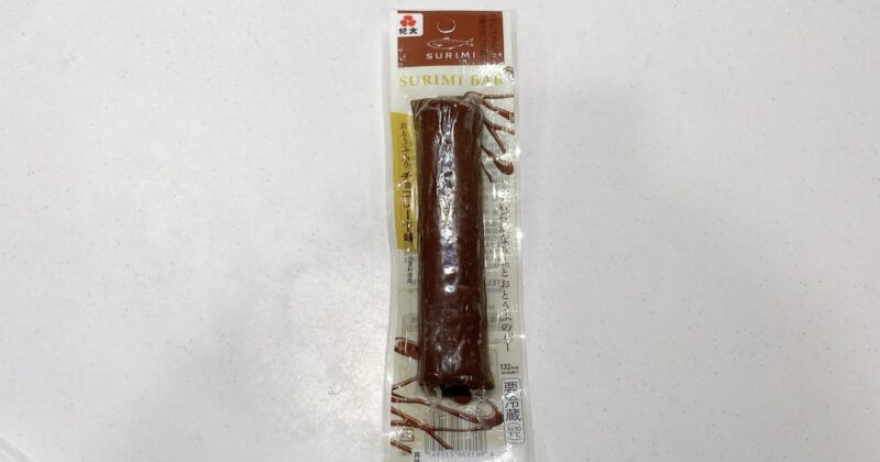 紀文のスリミバーおとうふ入りチョコレート味