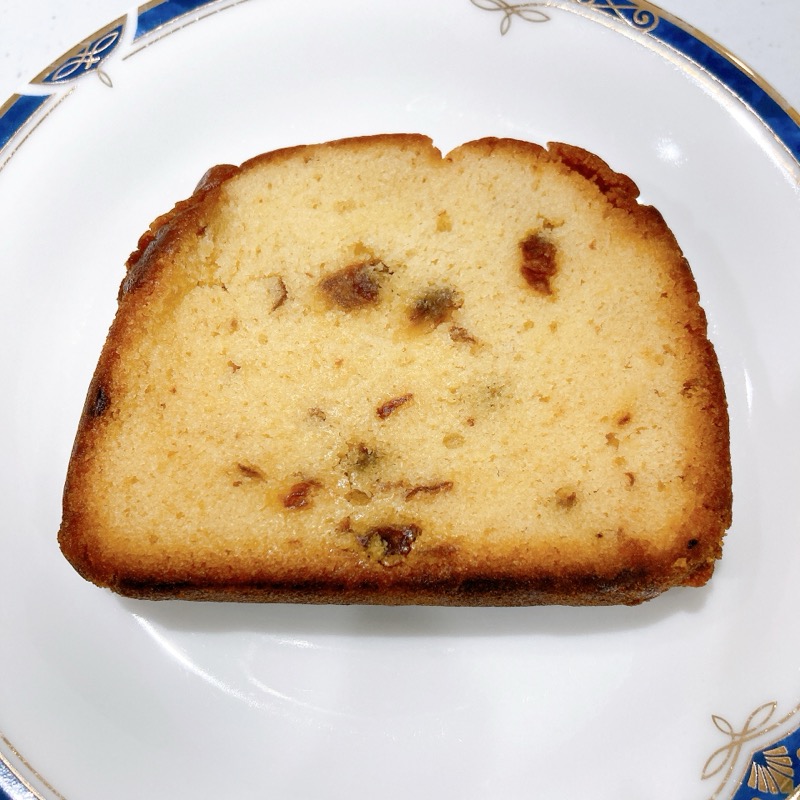 カルディのラムレーズンパウンドケーキ