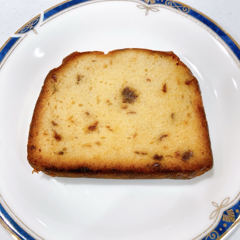 カルディのラムレーズンパウンドケーキ