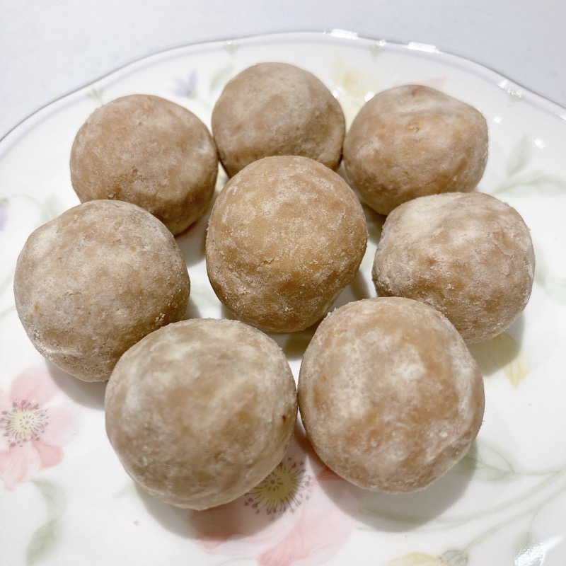 ほうじ茶ミルクのアーモンドボール