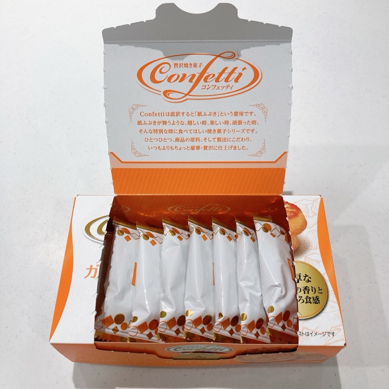 コンフェッティのガレットブルトンヌ