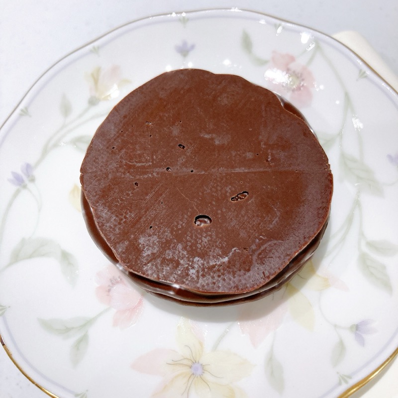 チョコパイのキャラメルミルフィーユ