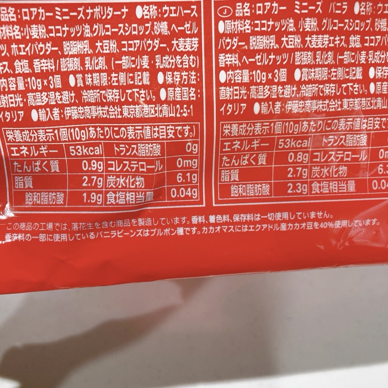 ロアカーのミニーズミックス