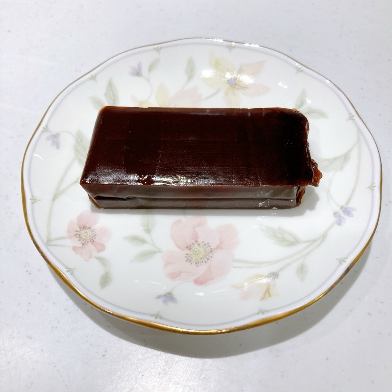 チョコ羊羹はオレンジピール