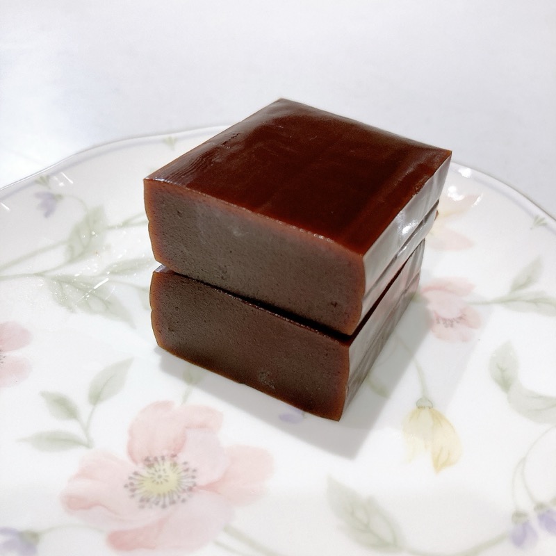 チョコ羊羹はオレンジピール
