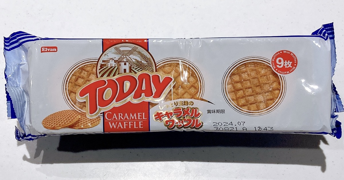 TODAYのキャラメルワッフル