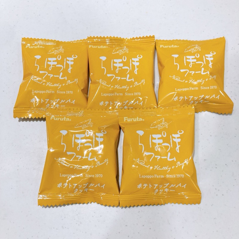 らぽっぽのポテトアップルパイクッキー