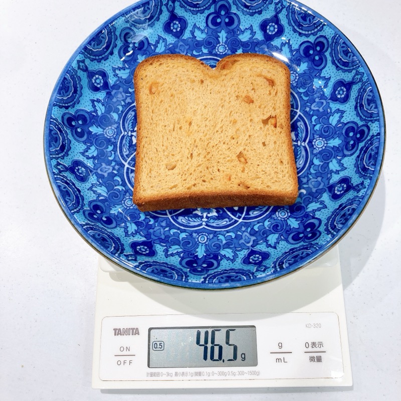 ベースブレッドのミニ食パン、オレンジ味