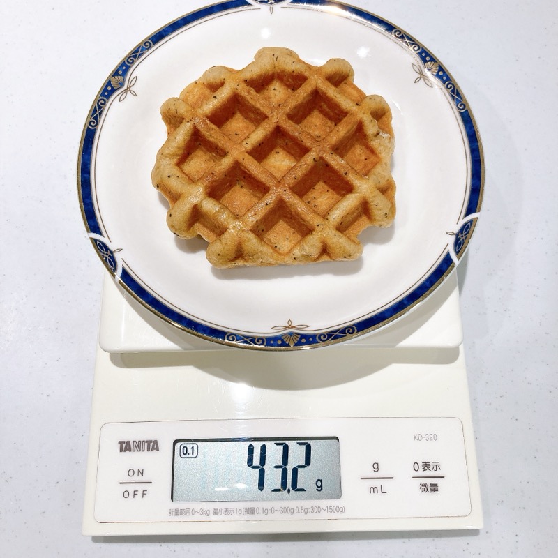 ダイソー、ベルギーワッフルのミルクティー味