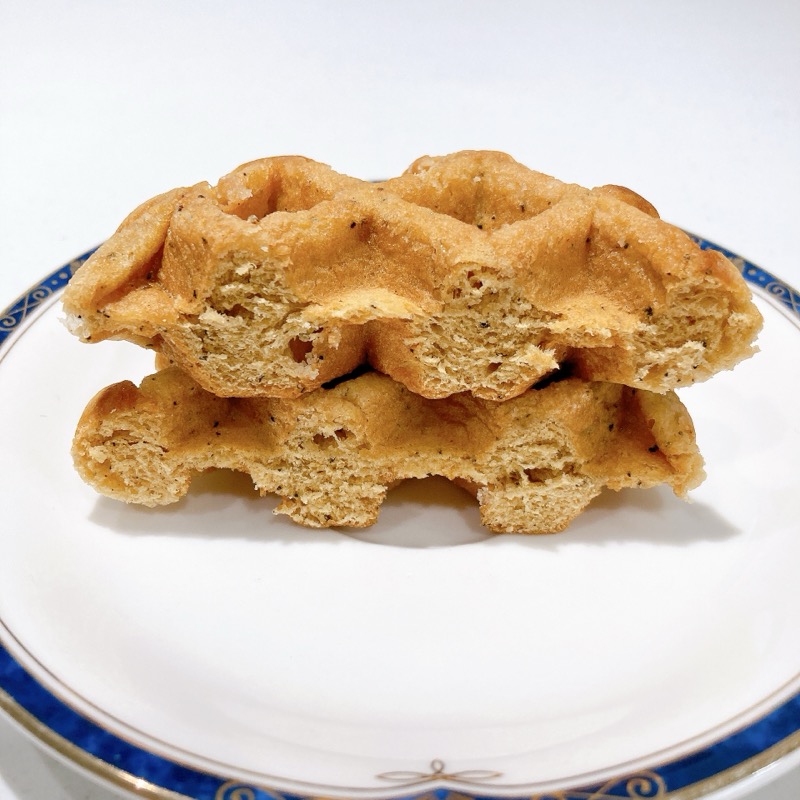 ダイソー、ベルギーワッフルのミルクティー味