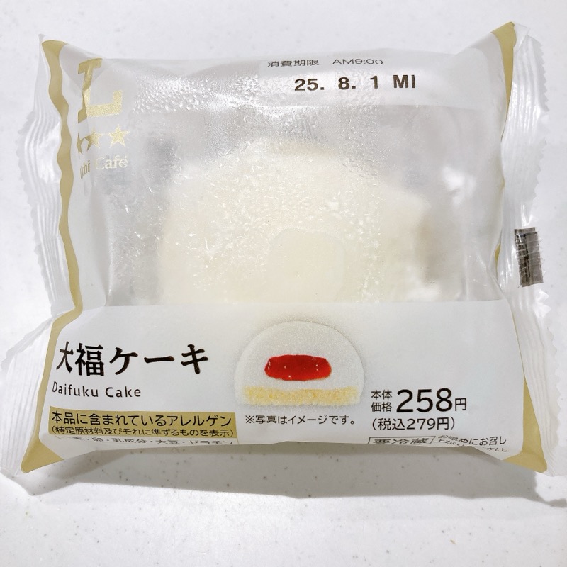 ローソンの大福ケーキ