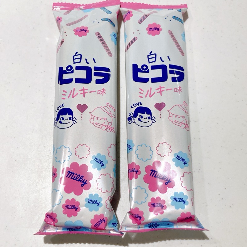 白いピコラのミルキー味
