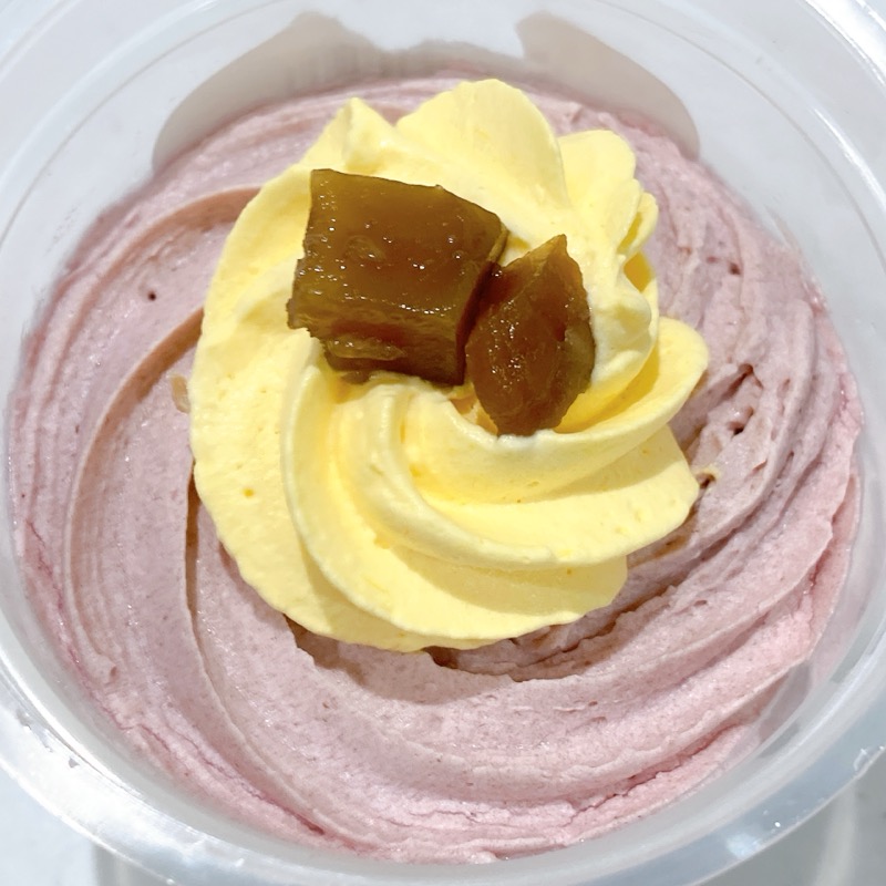 ロピアの秋の味覚パフェ