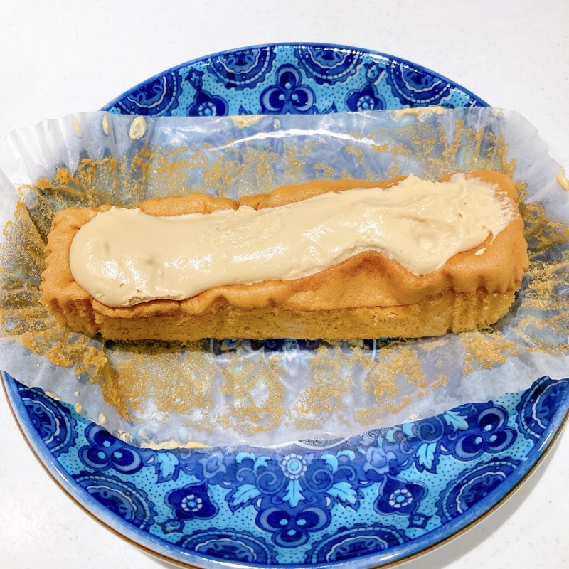 ローソンのふわもち生シフォン《生キャラメル》