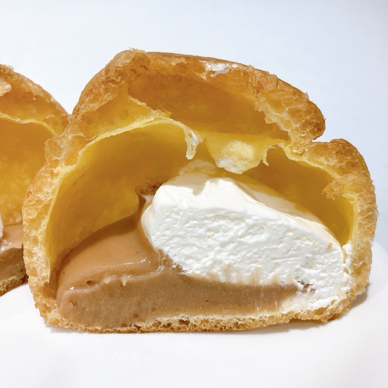 モンテールのイタリア栗モンブランのシュークリーム