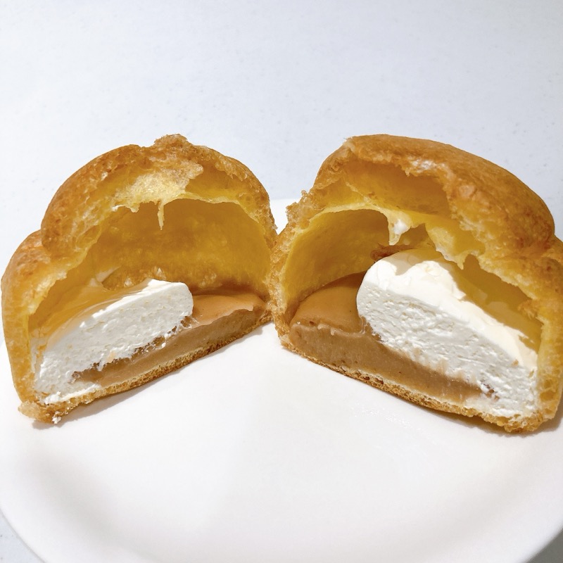 モンテールのイタリア栗モンブランのシュークリーム