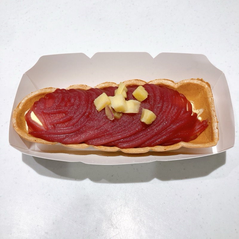 紫いもと紅はるかのモンブランアイス