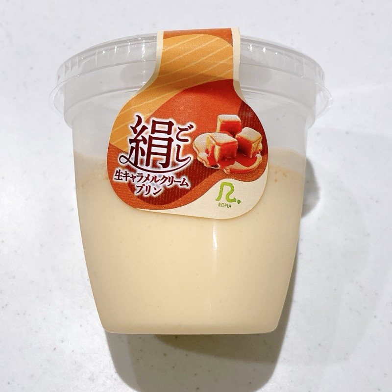 ロピアの絹ごし生キャラメルクリームプリン