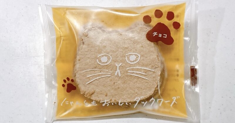 にゃんともおいしいダックワーズチョコ