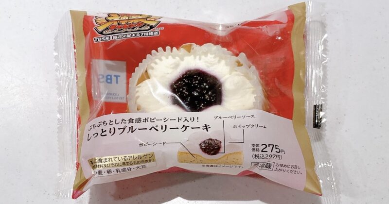 しっとりブルーベリーケーキ