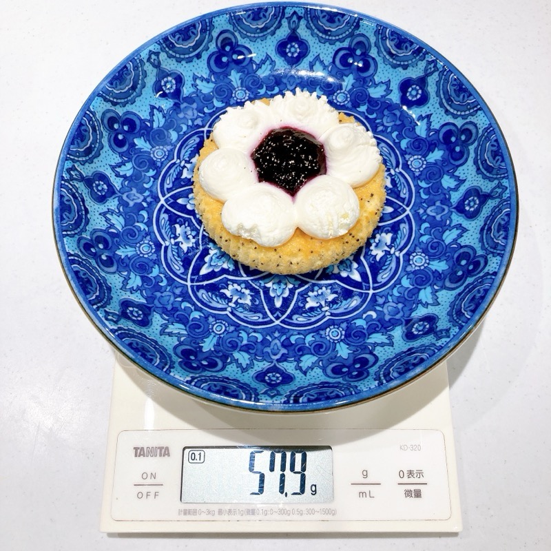 しっとりブルーベリーケーキ