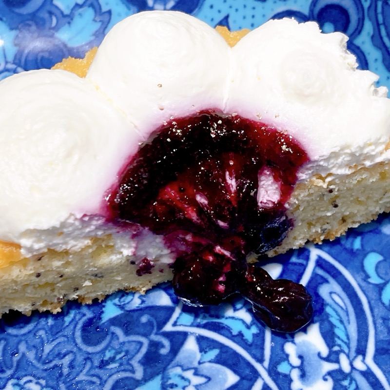 しっとりブルーベリーケーキ