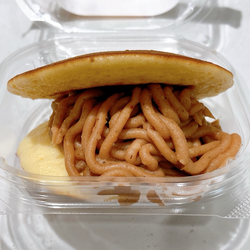 セブンのモンブラン生どら焼