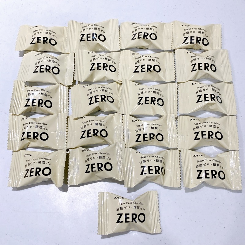 ZEROチョコレート袋