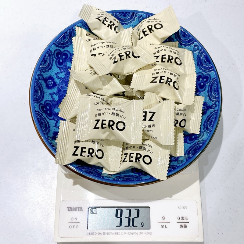 ZEROチョコレート袋