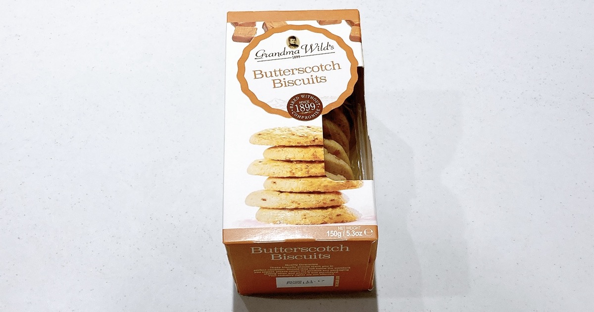 グランマワイルズのバタースコッチビスケット