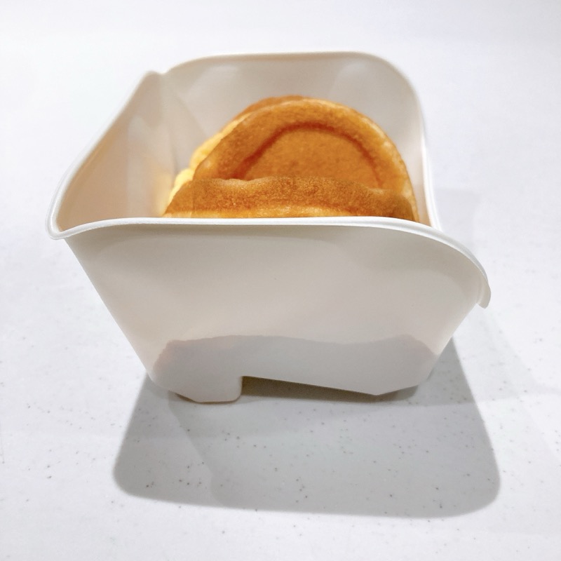 キャラメルパンプキンのワッフル