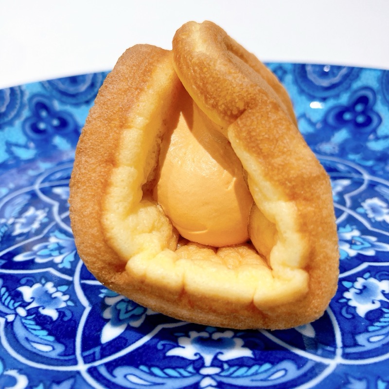 キャラメルパンプキンのワッフル