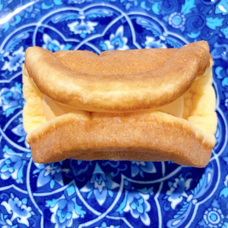 キャラメルパンプキンのワッフル