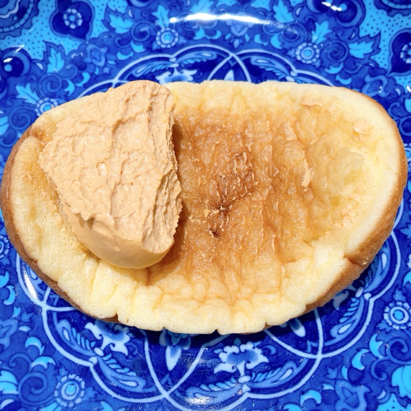 キャラメルパンプキンのワッフル