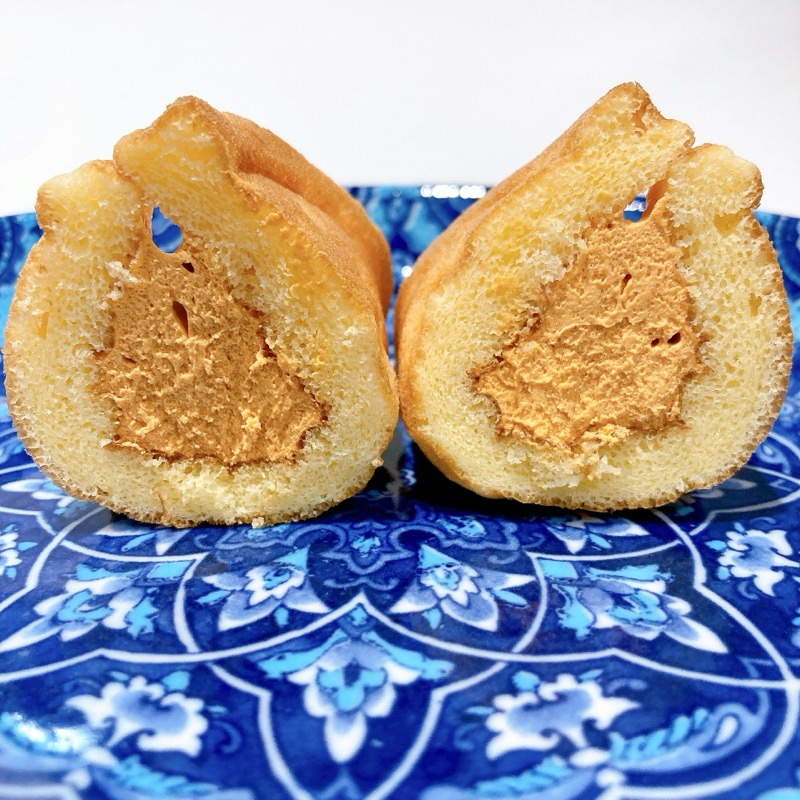 キャラメルパンプキンのワッフル