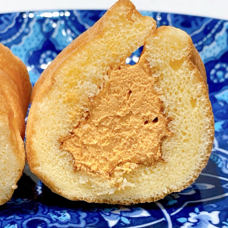 キャラメルパンプキンのワッフル