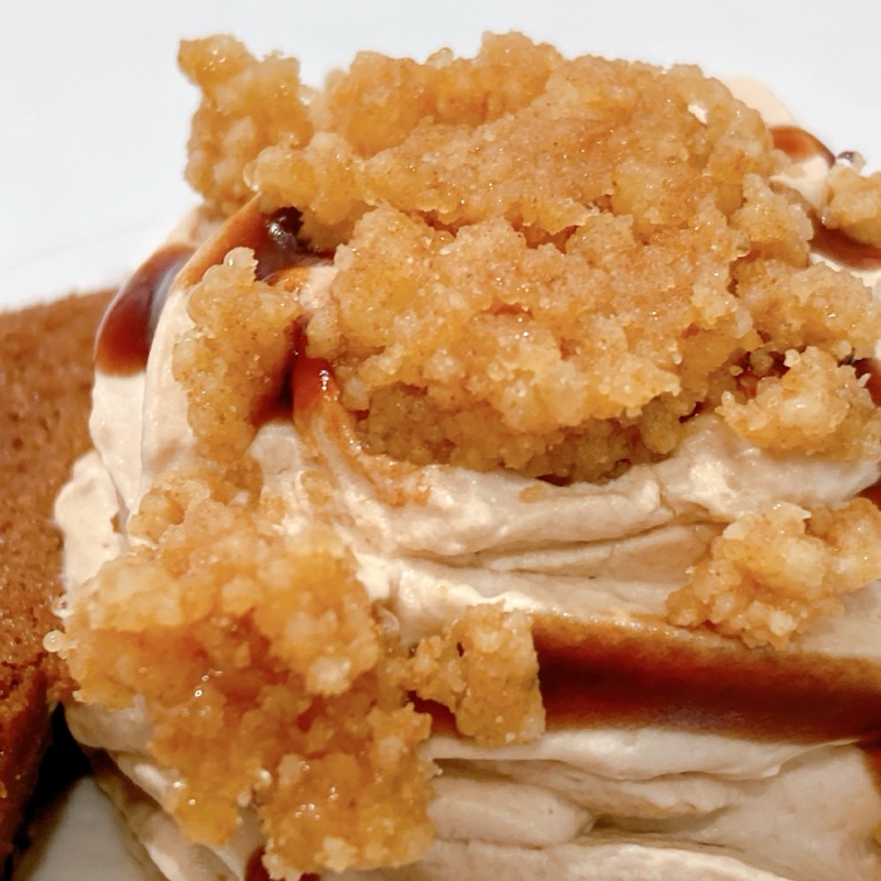 紅茶に恋するプリンケーキパフェ