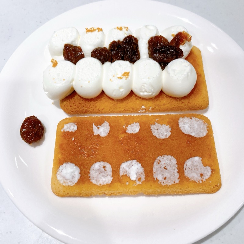 ローソンのレーズンバターサンド