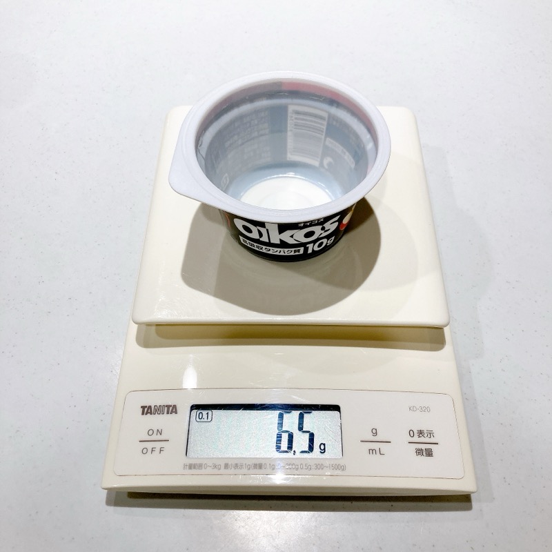 オイコスのキャラメルアップル