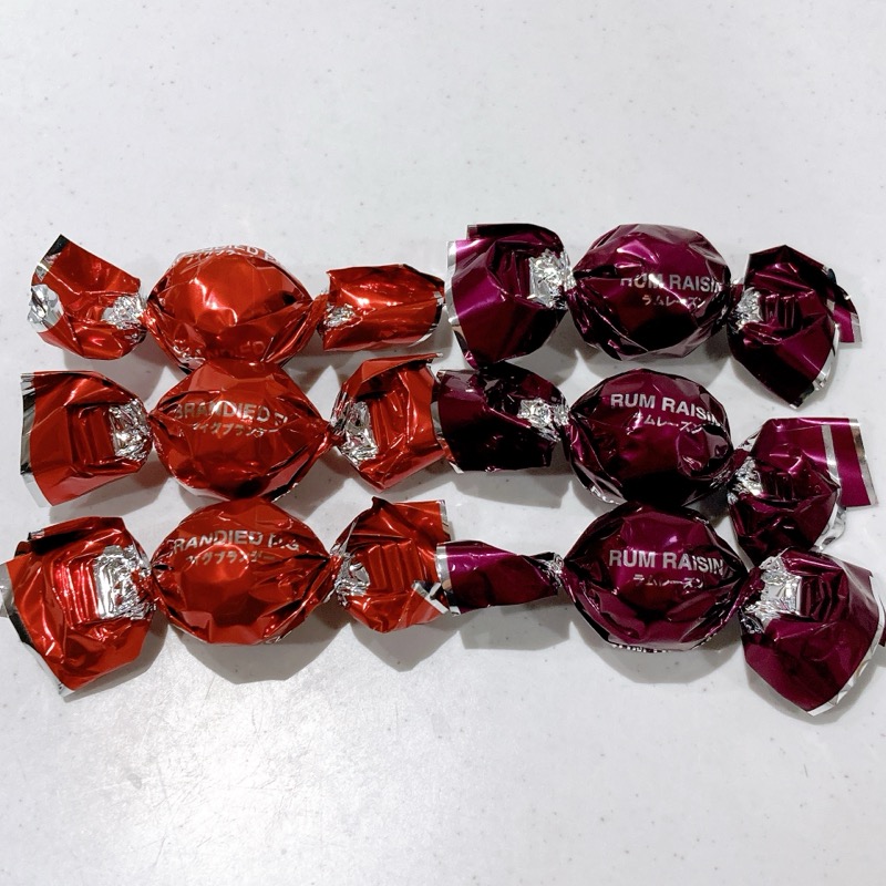 無印のボンボンショコラのラムレーズン&フィグブランデー