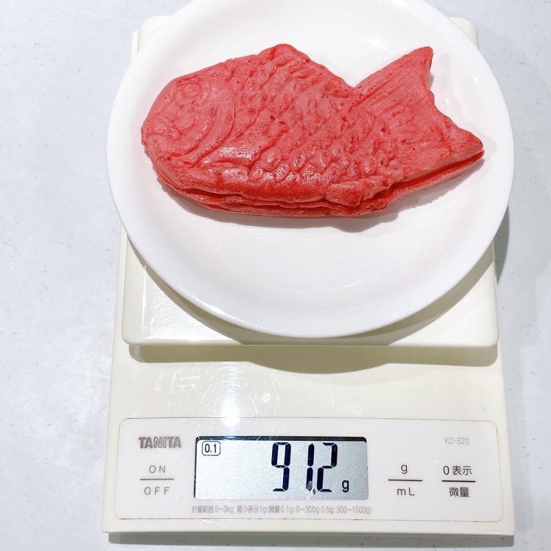 もっちりとした紅いたい焼き