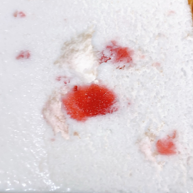 いちごのふわふわショートケーキサンド