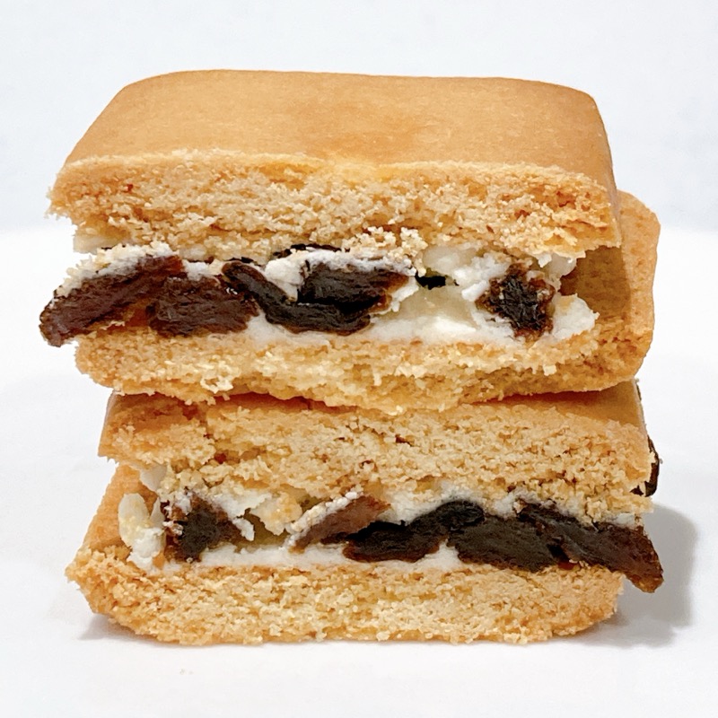 スリースターのレーズンサンド リニューアル