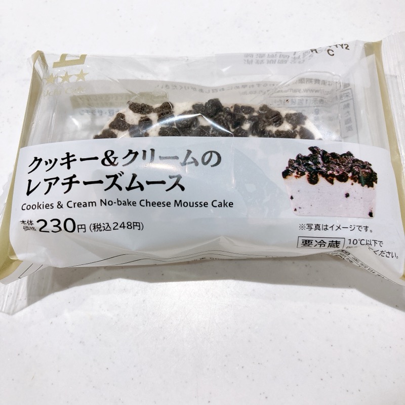 クッキー＆クリームレアチーズムース