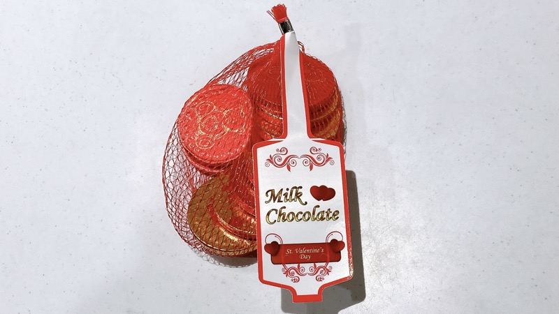 《ワルコール》コインネットチョコ